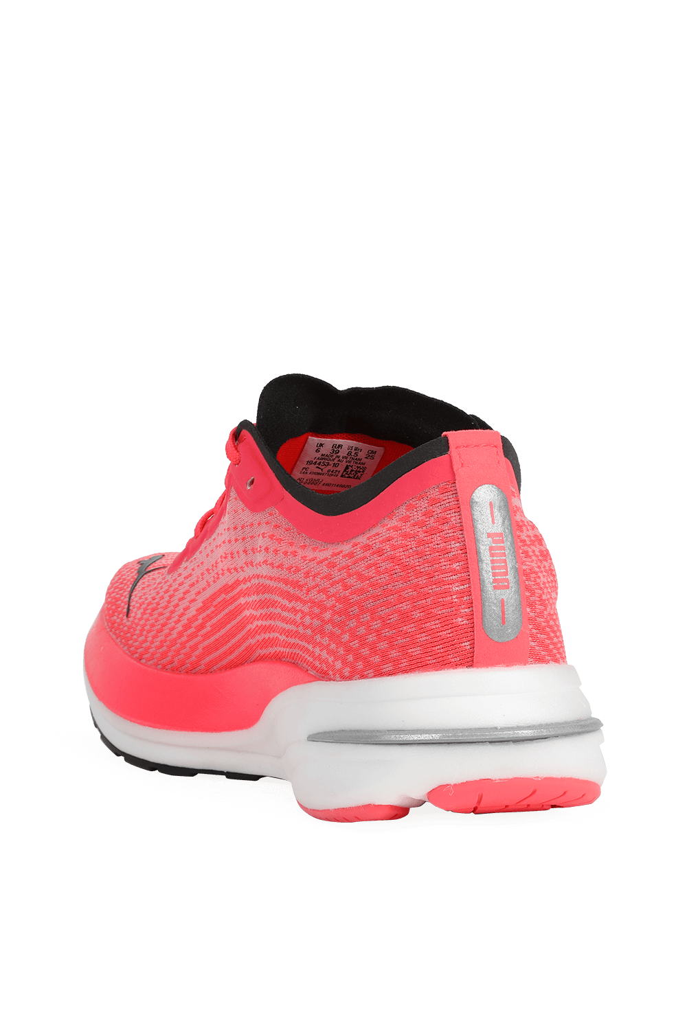 תמונה אחורית של Deviate Nitro Running Shoes in Red and Black