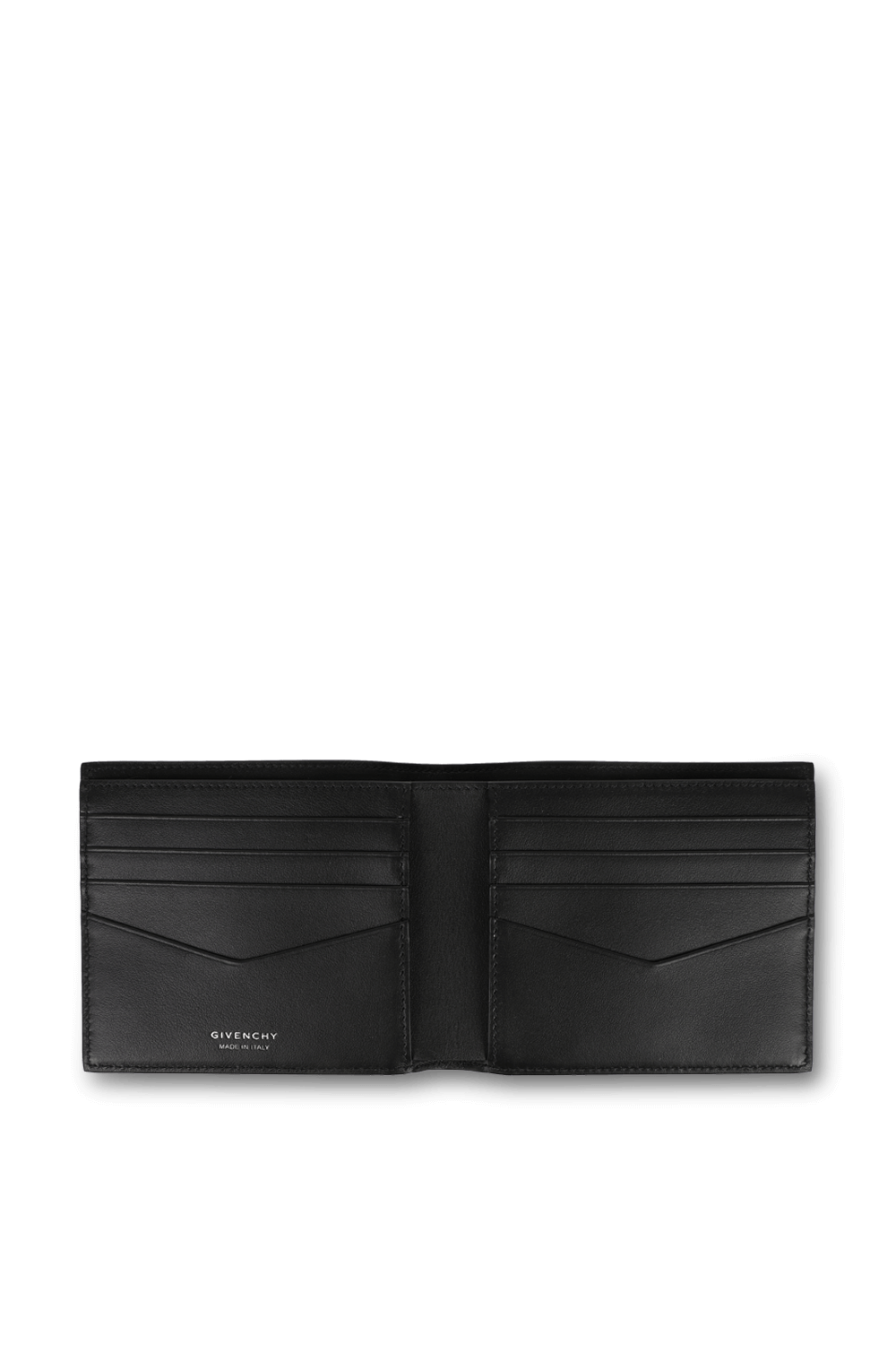 תמונת פנים של ארנק לוגומאני מעור שחור GIVENCHY